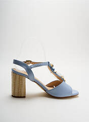 Sandales/Nu pieds bleu MLV pour femme seconde vue