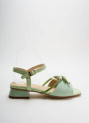 Sandales/Nu pieds vert MLV pour femme seconde vue