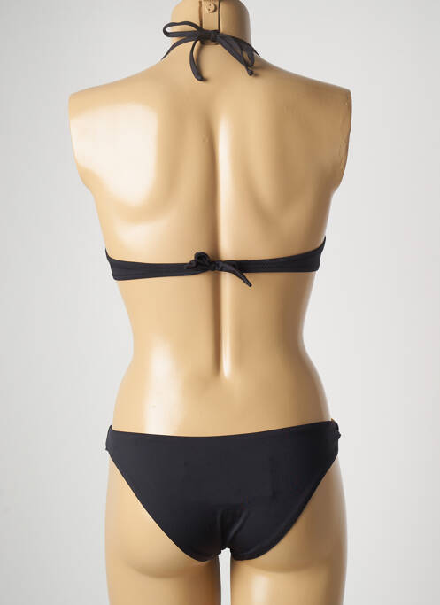 Maillot de bain 2 pièces noir DISTRICT pour femme