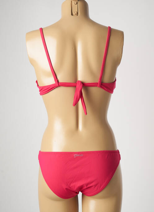 Maillot de bain 2 pièces rose GENIUS pour femme