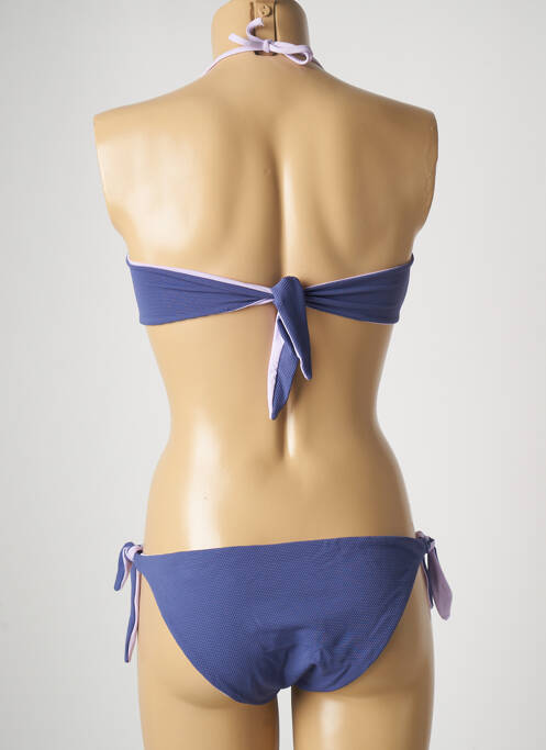 Maillot de bain 2 pièces violet GENIUS pour femme