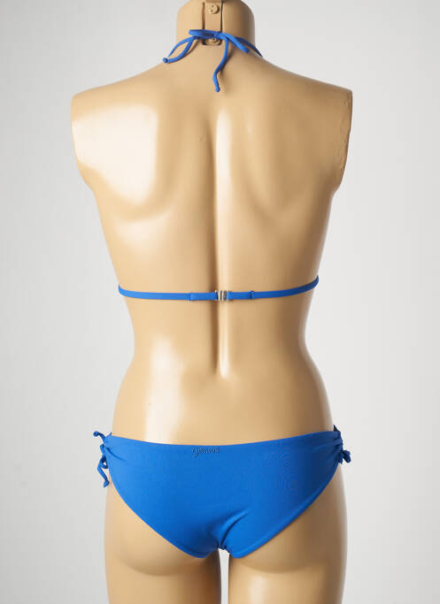 Maillot de bain 1 pièce bleu GENIUS pour femme