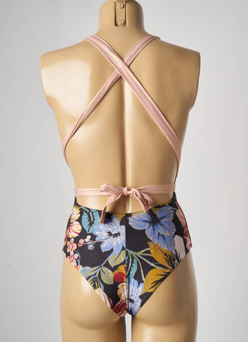 Maillot de bain 1 pièce rose GENIUS pour femme