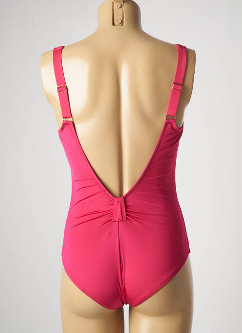 Maillot de bain 1 pièce rose KEDUA pour femme