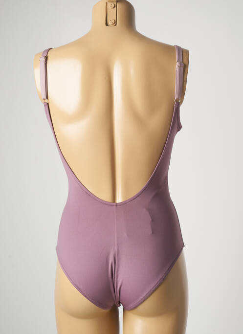 Maillot de bain 1 pièce violet GENIUS pour femme
