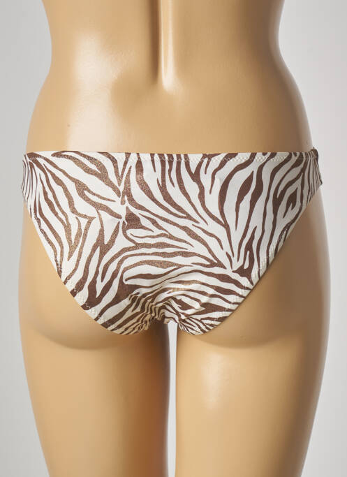 Bas de maillot de bain beige GENIUS pour femme