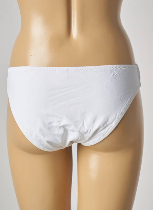 Bas de maillot de bain blanc GENIUS pour femme