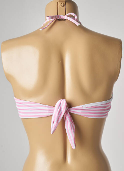 Haut de maillot de bain rose GENIUS pour femme