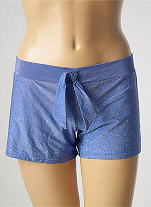 Short taille normale taille normale bleu GENIUS femme