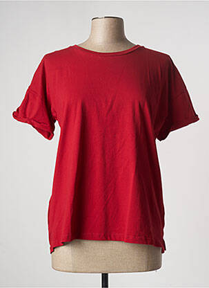 T-shirt rouge KALI YOG pour femme
