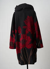 Manteau long rouge SOPHIA CURVY pour femme seconde vue