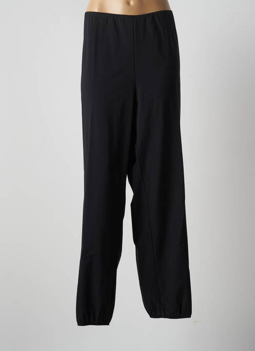 Pantalon droit noir FRANCOISE F pour femme