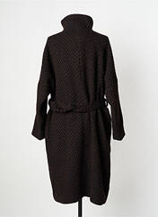 Manteau long noir CREAM pour femme seconde vue