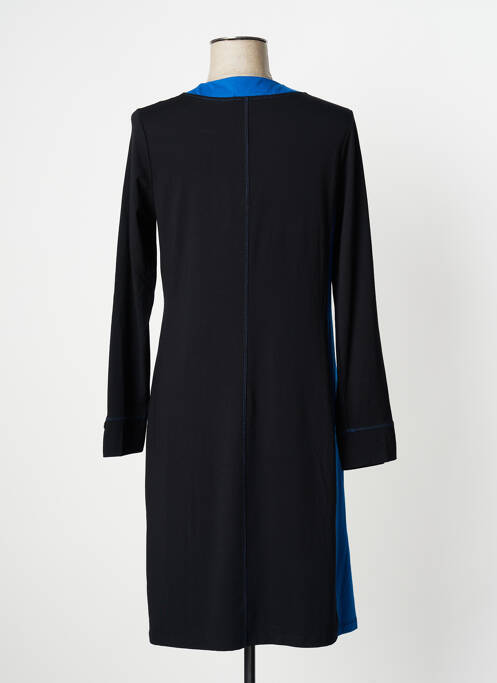 Robe mi-longue noir MALOKA pour femme