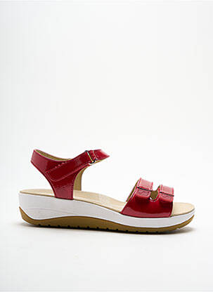 Sandales/Nu pieds rouge ARA pour femme