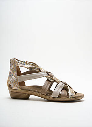 Sandales/Nu pieds beige ARRIVA pour femme