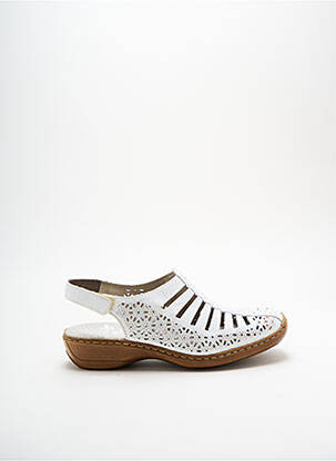 Sandales/Nu pieds blanc RIEKER pour femme