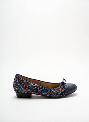 Ballerines semelle amovible talon plat jusqu'à 3cm bleu ARA femme
