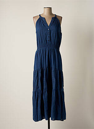Robe longue bleu ESPRIT pour femme