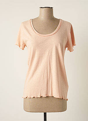Top manches courtes manches courtes rose ESPRIT femme