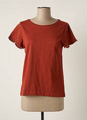 T-shirt marron ESPRIT pour femme seconde vue