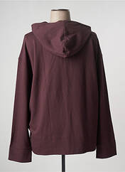 Sweat-shirt à capuche rouge ESPRIT pour femme seconde vue