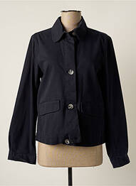 Veste casual coupe droite bleu ESPRIT femme