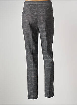 Pantalon chino fermeture zippée sous rabat boutonné gris ESPRIT femme
