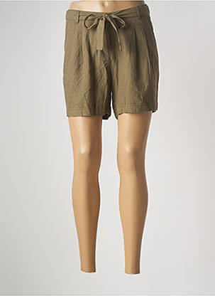 Short finition revers taille normale vert ELLE EST OU LA MER femme