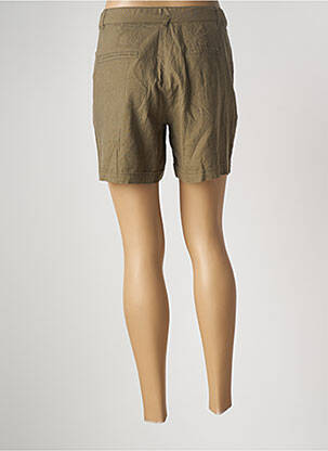 Short finition revers taille normale vert ELLE EST OU LA MER femme