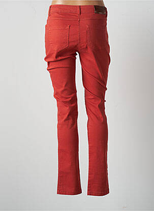 Jeans coupe slim slim taille normale orange MAE MAHE femme