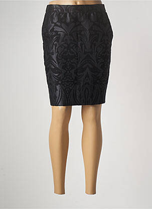 Jupe courte taille à pinces noir MEXX femme