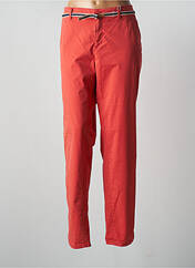 Pantalon chino orange ESPRIT pour femme seconde vue