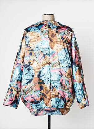 Veste casual poches bleu LILI SIDONIO femme