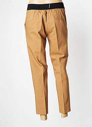 Pantalon slim taille élastique beige EDAS femme