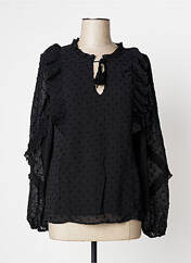 Blouse noir DEELUXE pour femme seconde vue