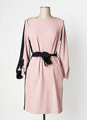 Robe mi-longue rose CRISTINA BARROS pour femme seconde vue