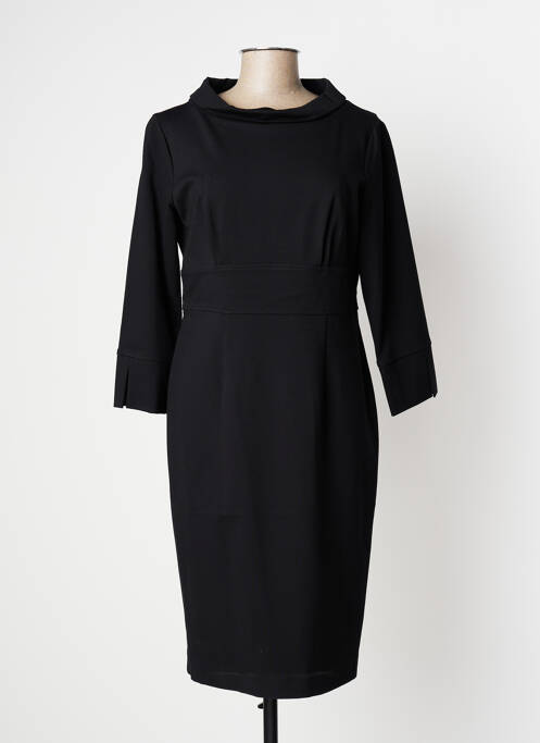 Robe mi-longue noir EDAS pour femme