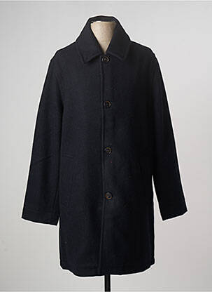 Manteau long bleu OUTLAND pour homme