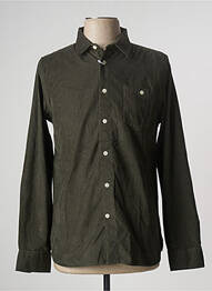 Chemise manches longues poches poitrine vert KNOWLEDGE COTTON APPAREL homme