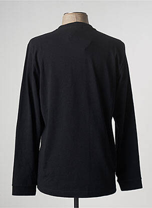 T-shirt stretch manches longues noir NUDIE JEANS CO homme