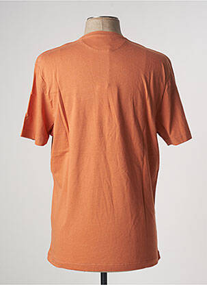 T-shirt stretch manches courtes orange JAGVI homme