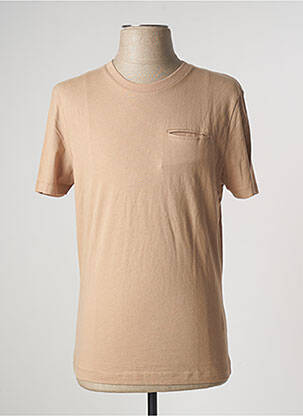 T-shirt beige JAGVI pour homme