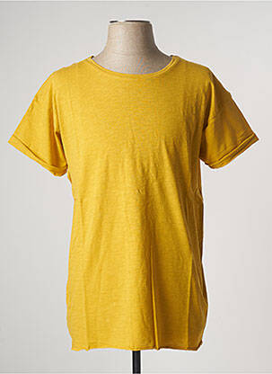 T-shirt jaune NUDIE JEANS CO pour homme