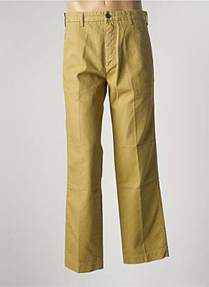 Pantalon large coupe droite taille normale jaune HAIKURE homme