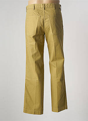 Pantalon large coupe droite taille normale jaune HAIKURE homme