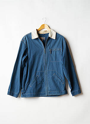 Veste casual coupe droite bleu OFT WORK WEAR homme