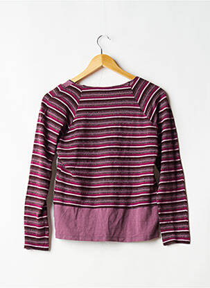 Top stretch manches longues violet JACQUELINE RIU femme