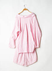 Pyjashort rose PRETTY WIRE pour femme seconde vue
