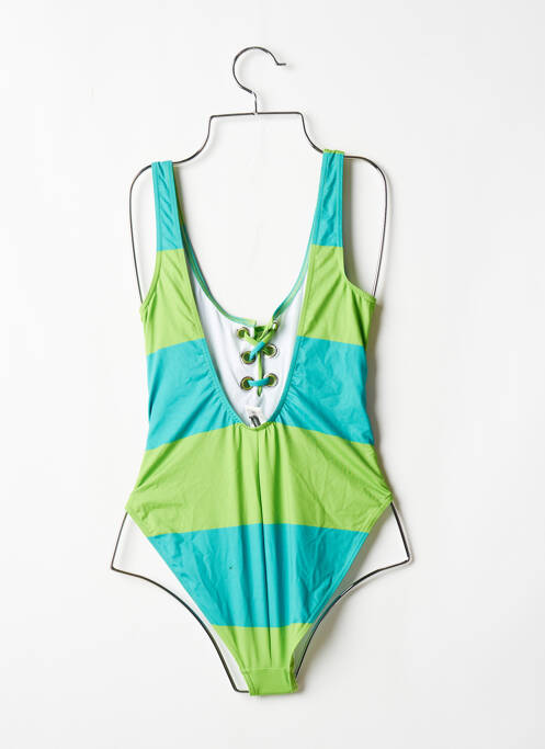 Maillot de bain 1 pièce vert MONOPRIX pour femme